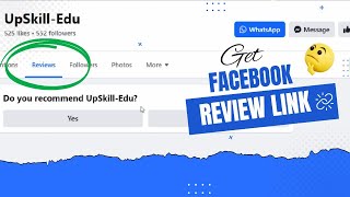 How to Get Facebook Page Review Link [upl. by Dougald808]