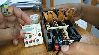 Thermal Overload Relay  Working and Wiring of thermal overload Relay  Overload Practical knowledge [upl. by Ruy]