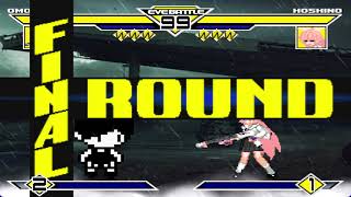 mugen 11b1 eve battle omori 1p vs hoshino 1p [upl. by Arrakat]