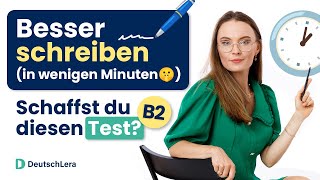 Korrekt auf Deutsch schreiben I Teste dich I Deutsch lernen b2 c1 [upl. by Niryt]