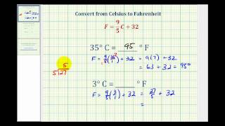 Ex Convert Temperature from Celsius to Fahrenheit [upl. by Koo]