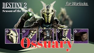 《DESTINY 2》OSSUARY SETRitual Armor  for Warlock ❙ Ornament [upl. by Kellene]