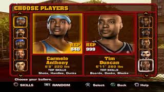 First Ever NBA Street V3 3V3 Online Gameplay On YOUTUBE Live Stream [upl. by Ameen]