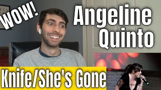 Angeline Quinto  KnifeHes Gone REACTION [upl. by Leirvag]