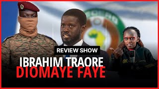 IBRAHIM TRAORE VS DIOMAYE FAYE ECOWAS [upl. by Ilahsiav6]