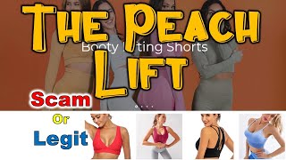 The Peach Lift Reviews  thepeachliftcom scam explained [upl. by Malvina]