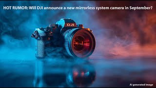 Crazy rumors will DJI launch a new mirrorless camera in September [upl. by Alick153]