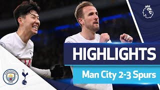 Kane 95th minute WINNER to beat the Champions  Man City 23 Spurs  EXTENDED HIGHLIGHTS [upl. by Dnarb600]