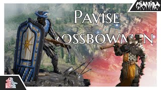 Conquerors Blade  Pavise Crossbowmen in a NUT [upl. by Ednalrim]