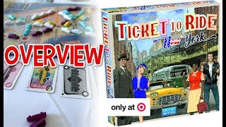 How to Play Ticket To Ride New York Board Game amp Review [upl. by Leede]