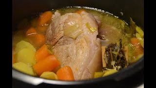 Potée de légumes rouelle de porc recette cookeo [upl. by Eledoya760]