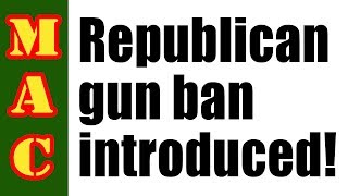 Republican Turncoats Introduce AntiGun Law [upl. by Leumhs43]