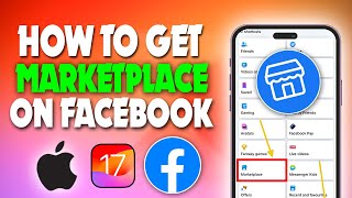 how to get marketplace on Facebook  F HOQUE  Marketplace on FB [upl. by Brynne]