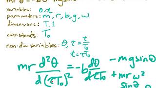 Nondimensionalization example [upl. by Kai]