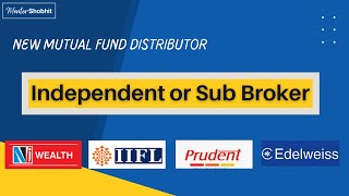 Mutual fund business model Distributor or Sub  Distributor NJ Wealth Prudent and more [upl. by Deehahs19]