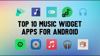 10 Best Music Widget Apps For Android [upl. by Nnaer649]