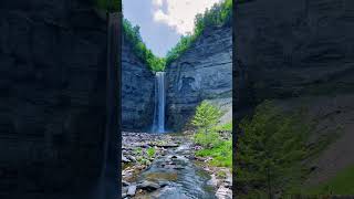 Taughannock Falls State Park in the Finger Lakes is amazing 🤩 [upl. by Dikmen]