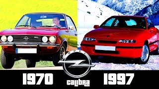 Opel Calibra  Manta  The Evolution 19701997 [upl. by Evets]