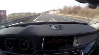 Lets Drive BMW 750d xDrive  Vmax  German Autobahn  0200 [upl. by Antonie]