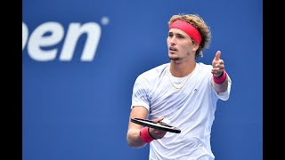 Brandon Nakashima vs Alexander Zverev  US Open 2020 Round 2 [upl. by Januarius]