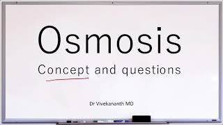 MCQs on Osmosis [upl. by Denny]