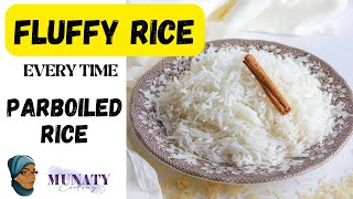 How to cook Parboiled Rice in a Microwave beccas shoppe beccasshoppecom parboiled rice [upl. by Wieche]