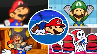 Evolution of Paper Mario Deaths amp Game Over Screens 2000  2024 [upl. by Uzia]