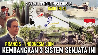 GACOR  3 SISTEM SENJATA INI DIKEMBANGKAN PINDAD amp NEXTER PRANCIS 2 KAPAL TEMPUR MISI KHUSUS TNI AL [upl. by Tersina]