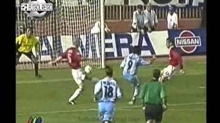 Lazio 1 vs Manchester Utd 0 Supercopa UEFA 1999 Veron Salas Almeyda FUTBOL RETRO [upl. by Bess551]