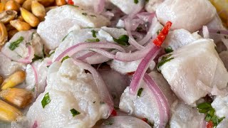 Ceviche clásico peruano [upl. by Etteve]