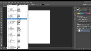 How To Add Fonts To Adobe Photoshop CS6CS5CS4CC [upl. by Ardna]