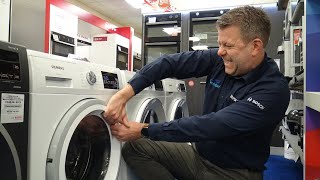 How to Open a Washing Machine Door Stuck Closed [upl. by Nereen]