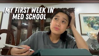 UNFILTERED My 1st week in Med School  FEUNRMF Philippines [upl. by Intisar]