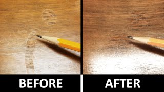 Lacquer Finish Repair on Wood Furniture  How To [upl. by Nireil493]