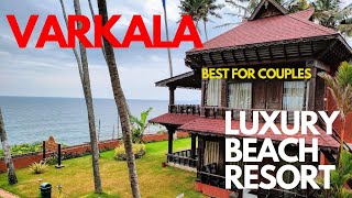 Luxury beach resortvarkalabeach viewbest for couplesclafouti resortnorth cliff [upl. by Laeria]