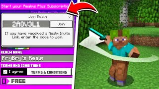 MODDED Realm SMP For Minecraft Bedrock Edition  Realm Code [upl. by Gatias79]