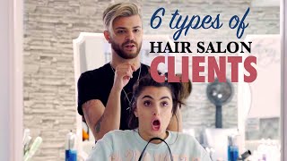 6 Types Of People Youll Definitely See At The Hair Salon  The Scene Originals [upl. by Favianus]