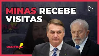 BOLSONARO e LULA ESTÃO em MINAS nesta QUINTA [upl. by Earvin872]