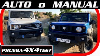 🔥⚙️¿Cambio Automático o Manual 🚙 ¿Cual es mejor Suzuki Jimny 2021 prueba off road Manual vs Auto [upl. by Iosep]