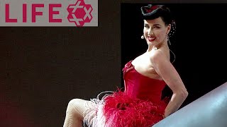 Dita von Teese on Access Hollywood Live [upl. by Elboa]