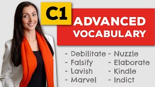 Advanced Verbs C1 to Increase Your English Vocabulary [upl. by Epp]