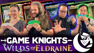 Wilds of Eldraine w Brian Kibler  Game Knights 64  Magic The Gathering Commander Gameplay EDH [upl. by Maure687]