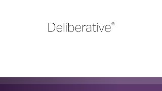 Deliberative  Learn more about your innate talents from Gallups Clifton StrengthsFinder [upl. by Kirshbaum797]