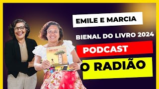 BIENAL DO LIVRO 2024 MARCIA MENDES E EMILE LIMA [upl. by Yssor]