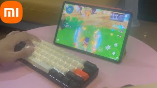 Xiaomi Mi Pad 5 Pro Genshin Impact Gaming 60 FPS and 120Hz Test PC Mode Mouse  Keyboard Gameplay [upl. by Jayson895]