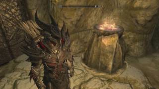 How to reenter the Throne room in High Gate Ruins in Skyrim [upl. by Etnoled]