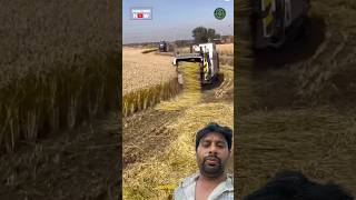 Rice 🌾 katne ki mecine automobile riceharvester agriculture paddyharvester harvest shorts [upl. by Navillus80]