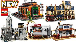 5 NEW LEGO SETS Expensive but cool BrickLink Designer Program Series 1 [upl. by Enait]