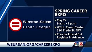 WinstonSalem Urban League hosting Spring Career Expo [upl. by Anikahs476]