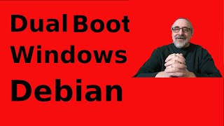 Debian Dual Boot Windows [upl. by Novihc]